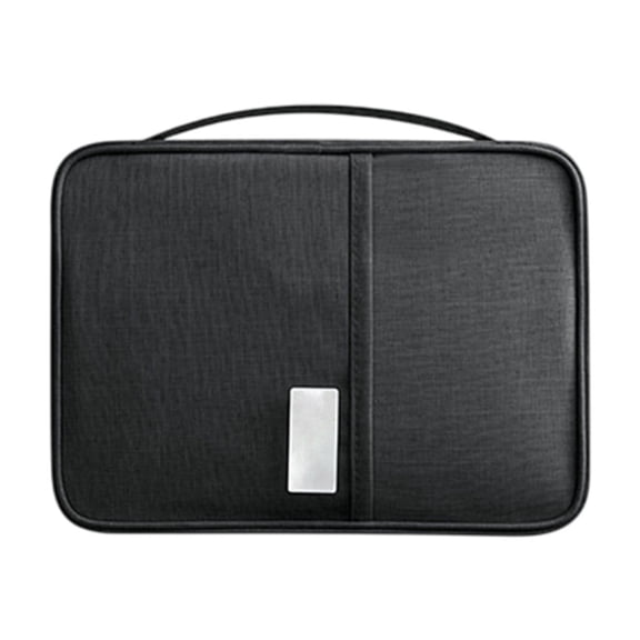 Travel Passport Organizer, RFID Blocking Document Holder with Multiple Card Slots and Zipper Pocket, Waterproof Travel Essentials Bag for Women Men, Portable Carry-On Accessories