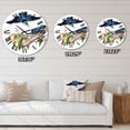 thumbnail image 4 of Designart 1 in Quartz Farmhouse Wall Clock, 4 of 5