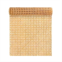 16-Inch Wide Natural Rattan Webbing 40-Inch Long (3.3 Ft.) Rattan Webbing Rolls for Furniture,Chairs, Cabinets,Ceilings