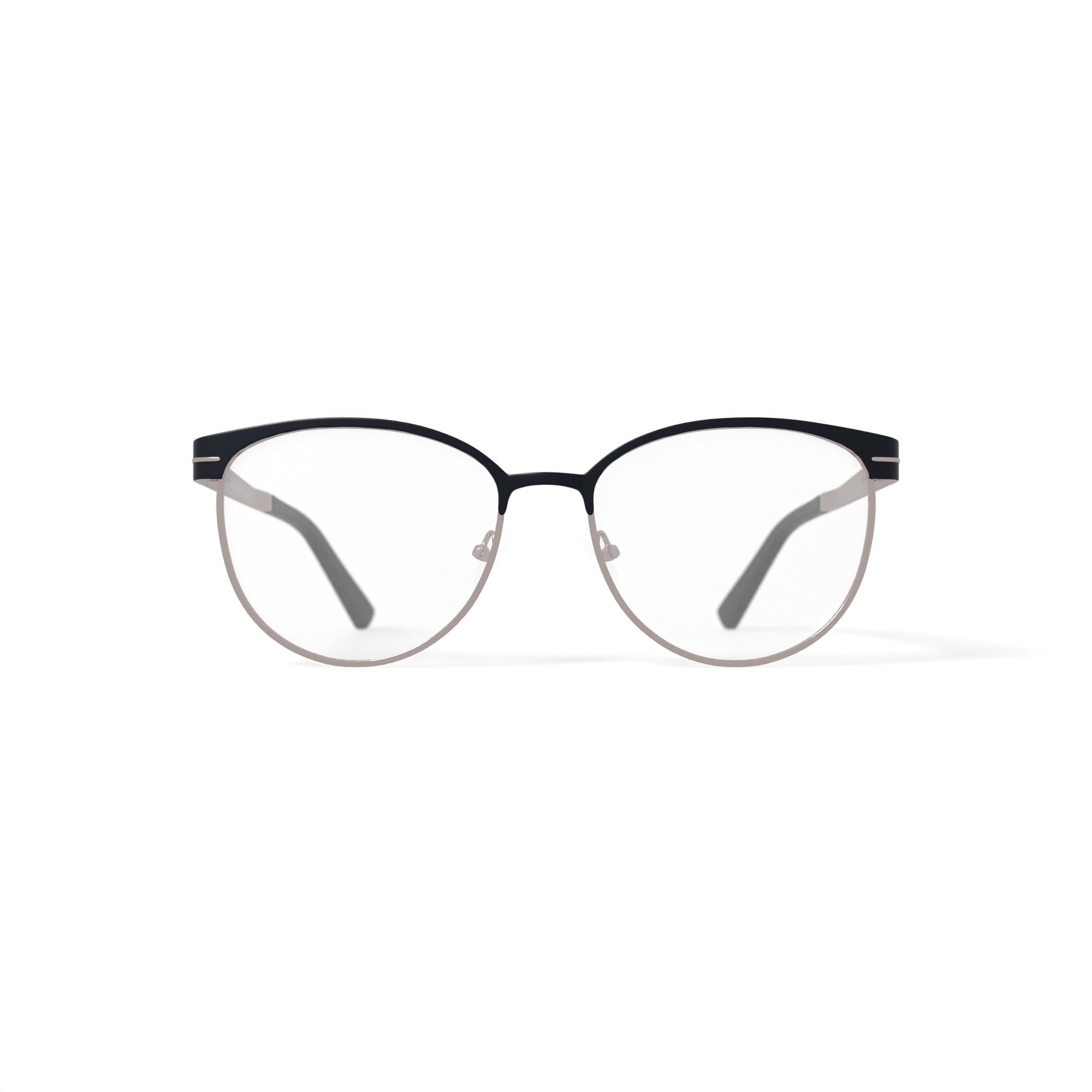 Oscar Women's OSL736 Prescription Eyeglasses with Case, Black/Gold