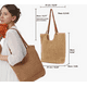 thumbnail image 2 of Bolsa  Xtellar De Viaje Mujer Tote Bag Bolso Hombro De Paja P/ Playa, 2 of 4