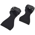 thumbnail image 2 of LOVIVER Height Levage Heavy Duty Power Levage pour les Soulevés de Terre Poignet en Cuir Réglable Noir M, 2 of 7