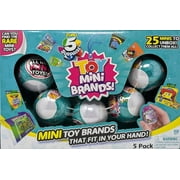 5 Surprise Toy Series Mini Brands Collectible Capsule Ball Toy by ZURU - 5 Pack