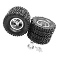 thumbnail image 4 of de 4 piezas de repuesto de ruedas de actualización para 1/16 WPL B14 B16 B24 RC Car, neumáticos de repuesto de actualización  Plata CUTICAT Neumático de llanta de goma, 4 of 6
