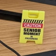 thumbnail image 3 of Funny Desk Hazard Caution Sign Funny Desk Decoration 3D Printed Caution Sign Novelty Humorous Warning Sign Mini Desk Hazard Warning Sign, 3 of 3