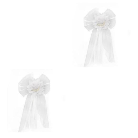 Sonducket Mezclado elegante boda extremo del banco nudos del interior o exterior apariencia realista bajo mantenimiento par grande par grande 2Conjunto