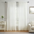 thumbnail image 3 of Martha Stewart Barrington 3/4", Adjustable Curtain Rod and Finial Set, Matte Black, 36'' - 66'' Long, 3 of 6