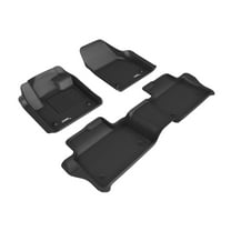 3D MAXpider Custom Fit KAGU Floor Mat (BLACK) Compatible with LAND ROVER DISCOVERY SPORT 2020-2023 - Full Set