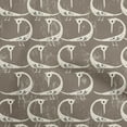 thumbnail image 1 of oneOone Cotton Silk Mocha Brown Fabric Abstract Bird Sewing Fabric By The Yard Printed Diy Clothing Sewing Supplies 42 Inch Wide-3U, 1 of 6