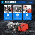 thumbnail image 4 of 49CC/50CC Bike Engine, 1.9kw/7000rpm 2-Stroke Engine&Transfer Motor W/Gear Box Air Filter & Pull Rope Start and Electronic Ignition System Mini Motorbike Engine for Mini Pocket Dirt Bike ATV/Scooter, 4 of 4