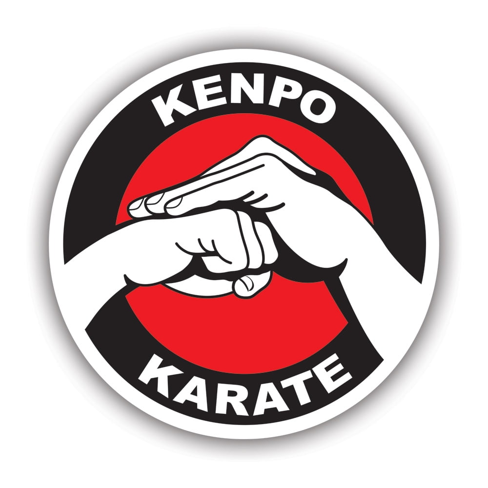 Kenpo Karate Sticker Decal Self Adhesive Vinyl Weatherproof Made