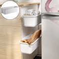 thumbnail image 2 of Organizador de cocina Organizador de cocina Contenedor de almacenamiento Caja Cajón Estante Bandeja de almacenamiento Almacenamiento Ahorre espacio Accesorios de Magideal Organizador de cocina, 2 of 6