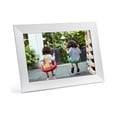 thumbnail image 2 of Carver Luxe by Aura Frames 10.1 inch HD Wi-Fi Digital Picture Frame with Free Unlimited Storage – Sea Salt, 2 of 9