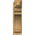 thumbnail image 2 of Ekena Millwork 8"W x 26"D x 30"H Olympic Rough Sawn Craftsman Outlooker, Western Red Cedar, 2 of 4