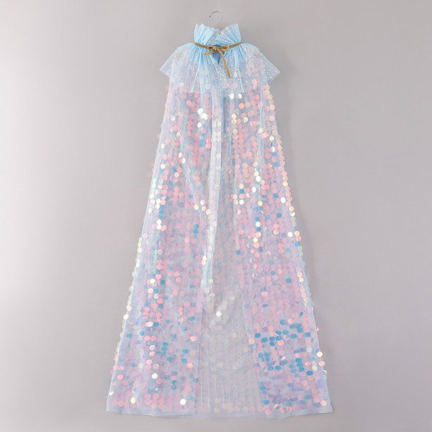 Vestido de princesa Anna y Elsa para niñas, abrigo de verano de Reina de la nieve de Kiev para espectáculos al aire libre, chal de cosplay para niños zhangmengya unisex