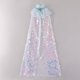 thumbnail image 1 of Vestido de princesa Anna y Elsa para niñas, abrigo de verano de Reina de la nieve de Kiev para espectáculos al aire libre, chal de cosplay para niños zhangmengya unisex, 1 of 2