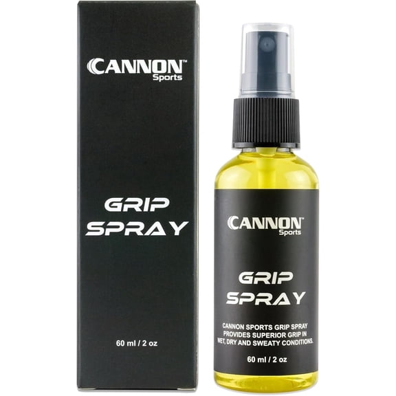 Cannon Sports All-Weather Hand Grip Spray for Athletes - Instant Tack Zero-Slip Hand Control - Boost Traction & Performance in Pickleball, Golf, Tennis, Football & More - 60ml Natural Formula