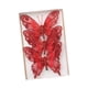 thumbnail image 5 of Decoración navideña de mariposas en 3 partes, adorno de mariposas, mesa decorativa rojo, 5 of 9