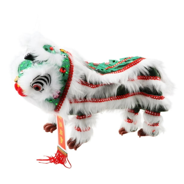 Marioneta de cuerda de mano con varilla, marioneta de figura asiática de recuerdo creativa hecha a mano para Blanco verde