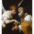 thumbnail image 3 of Bernardo Strozzi 15x16 Black Modern Framed Museum Art Print Titled - The Release of St Peter (circa 1635), 3 of 5