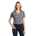 thumbnail image 5 of Port Authority  Ladies Shadow Stripe Polo. LK585 - XL River Blue Navy, 5 of 6