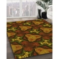 thumbnail image 3 of Ahgly Company Machine Washable Indoor Rectangle Transitional Dark Bisque Brown Area Rugs, 7' x 9', 3 of 7