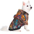 thumbnail image 5 of KLL Fantasy Colorful Beast for Basic Dog Hoodie - Pet Hoodie Sweater with Leash Hole - Cute Dog Sweatshirt - Pet Clothes Hooded Sweatshirt for Dog & Cat -Small, 5 of 8