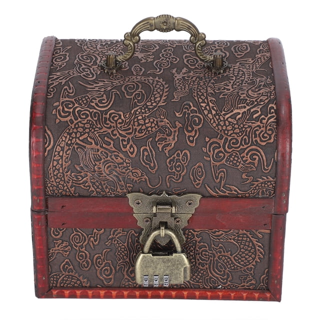 Wooden Storage Box,Wooden Retro Jewelry Storage Jewelry Storage Box Jewelry Box Unmatched Quality