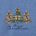 thumbnail image 3 of Wild Bobby Merry Christmas Gold Glitter Christmas Tree Design Unisex Sweater Crewneck Sweatshirt, 3 of 5