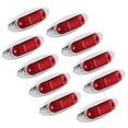thumbnail image 3 of Edge Lamp10pcs 3LED Side Marker Light Waterproof Dustproof  Lamp for Truck Trailer LorryAmber, 3 of 8
