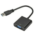 thumbnail image 1 of Cable de datos Adaptador de pantalla de video USB 3.0 a VGA Convertidor de pantalla múltiple 1080P (negro) Tmvgtek Nuevos Originales, 1 of 9