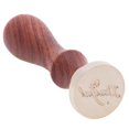 thumbnail image 2 of Cuadros Decorativos Serie de amor Mango de madera retro Sellado de documentos de cera Sello de sello personalizado (W18) Ndcxsfigh Nuevos Originales, 2 of 7