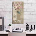 thumbnail image 3 of Epic Graffiti 'Blessed Flowers' by Pam Britton, Giclee Canvas Wall Art, 12"x24", 3 of 6