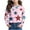Pink1, variant on Maean Toddler Kids Long Sleeve Shirts Star Printed Crewneck Casual Tshirts Boys Girls Loose Tee Blouse