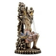 thumbnail image 4 of Pacific Trading Ancient Egyptian God of Underworld Anubis Guardian of Scales Figurine 8.5 Inches (Bronze), 4 of 5