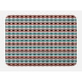 thumbnail image 1 of Afghan Bath Mat, Classical Tribal Eye Dazzler Pattern Colorful Ethnic Illustration Timeless Motifs, Non-Slip Plush Mat Bathroom Kitchen Laundry Room Decor, 29.5 X 17.5 Inches, Multicolor, Ambesonne, 1 of 2