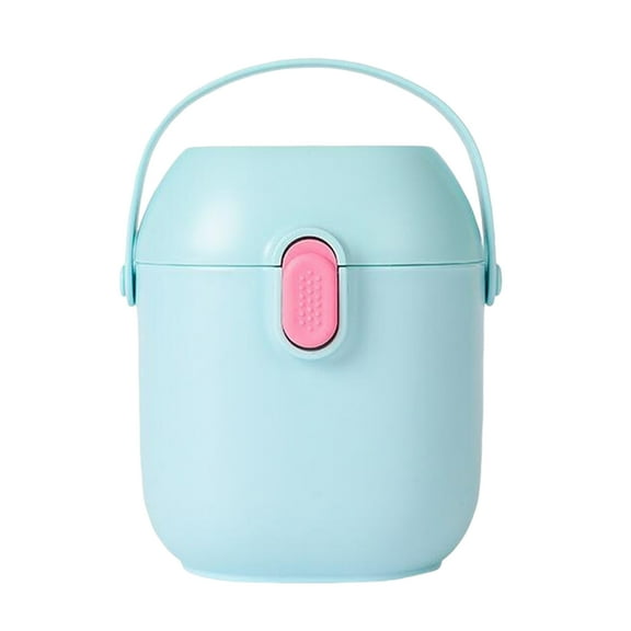 Shoreew Storage Box Milk Powder Container with Handle Large Capacity Food Grade BPA Free Portable Milk Powder Dispenser Snacks Container