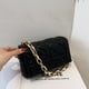 thumbnail image 4 of Bolso bandolera, diseño de nicho, bolso cuadrado con cadena para el hombro, 4 of 5
