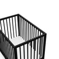 thumbnail image 3 of Graco Teddi 4-in-1 Convertible Mini Baby Crib with Mattress, Black, 3 of 10