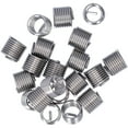 thumbnail image 4 of Greensen 20Pcs Fil Réparation M12 x 1,75 Fil Fileté Insert Écrou Bobined Fil Extension Consommables, Thread Réparation, Thread Kit de Réparation, 4 of 8