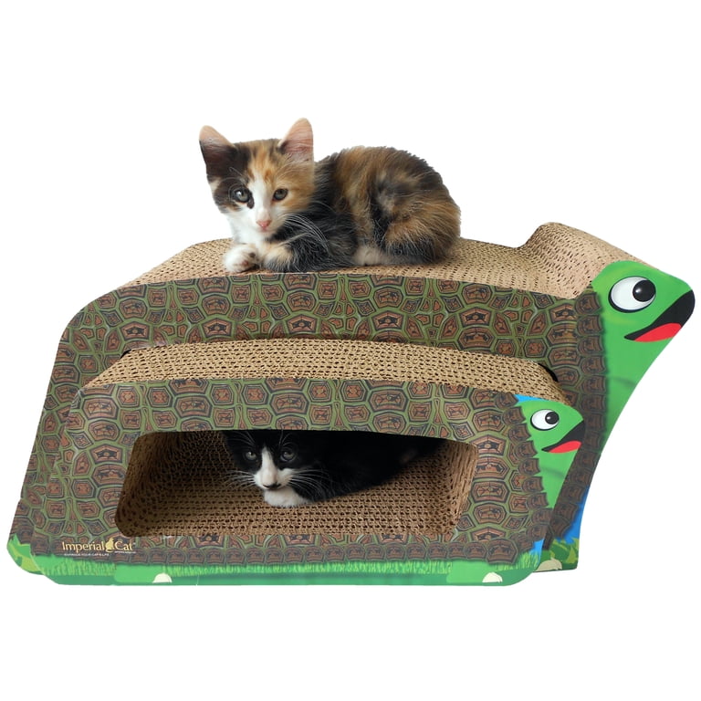 Imperial Cat Scratch 'n Shapes Large Turtle (2-in-1) - Walmart.com