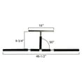 thumbnail image 2 of Extreme Max 3006.8417 Aluminum SUP / Surfboard Ceiling Rack for Home and Garage Overhead Storage, 2 of 9