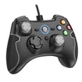 thumbnail image 3 of EasySMX Wired PC Steam Game Controller Gamepad Joysticks Dual Shock for Windows/ Android/ PS3/ TV Box/Tesla, ESM-9100,Black Gray, 3 of 9