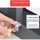 thumbnail image 5 of 6pack de bloqueo deslizante para ventanas compatible con cerraduras de seguridad para ventanas de aluminio para hogar y oficina compatibles con puertas de aleación de aluminio para niños y Petsaluminu Afortunado Sencillez, 5 of 5