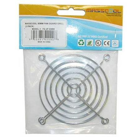 Masscool FG-2P-80MM 80mm Fan Grills / Fan Guards (2 Pack)