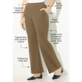 thumbnail image 2 of Catherines Women's Plus Size Petite Suprema Wide Leg Pant, 2 of 6