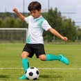 thumbnail image 2 of Landzoo Toddler Boys Girls Outfit Set Graphic Print Short Sleeve Crew Neck T-Shirt With Active Shorts Outfit Summer Casual Boys Set Size 10-11 Years White, 2 of 4