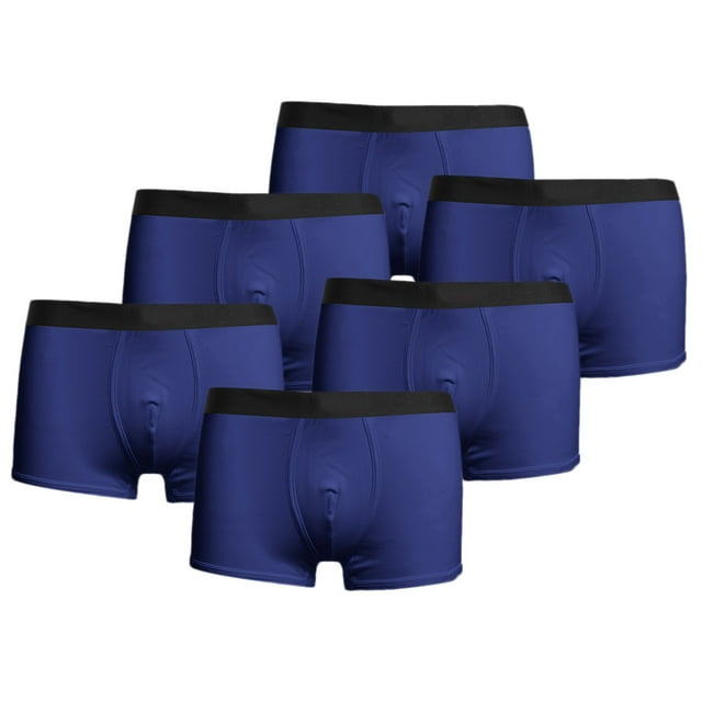 Xdzjlr Mens Boxer Briefs,Mid Rise Combination Milk Silk Shorts Swimming Trunks Basic Men'S Underwear Briefs,S
