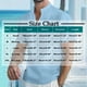 thumbnail image 3 of pstuiky Camisas de vestir de manga corta para hombre, Camisa estilo cárdigan informal de manga corta con cuello vuelto y botones de color liso para hombre camisetas de hombre xl, 3 of 7