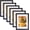 Black, variant on 8x12 Picture Frame Black Set of 6, Display Pictures 8x12 Without Mat, Wall Mounting